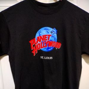 Vintage 90's Planet Hollywood T-shirt Size Large